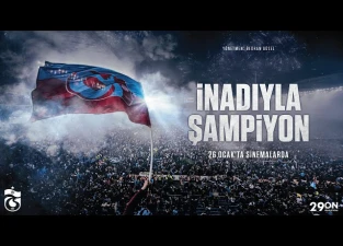 Trabzonspor'un "İnadıyla Şampiyon" belgeseli büyük ilgi gördü